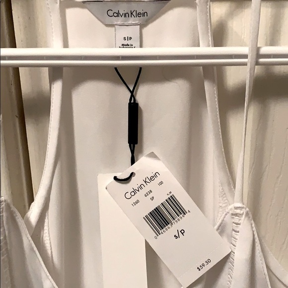 Calvin Klein white top - Picture 2 of 3